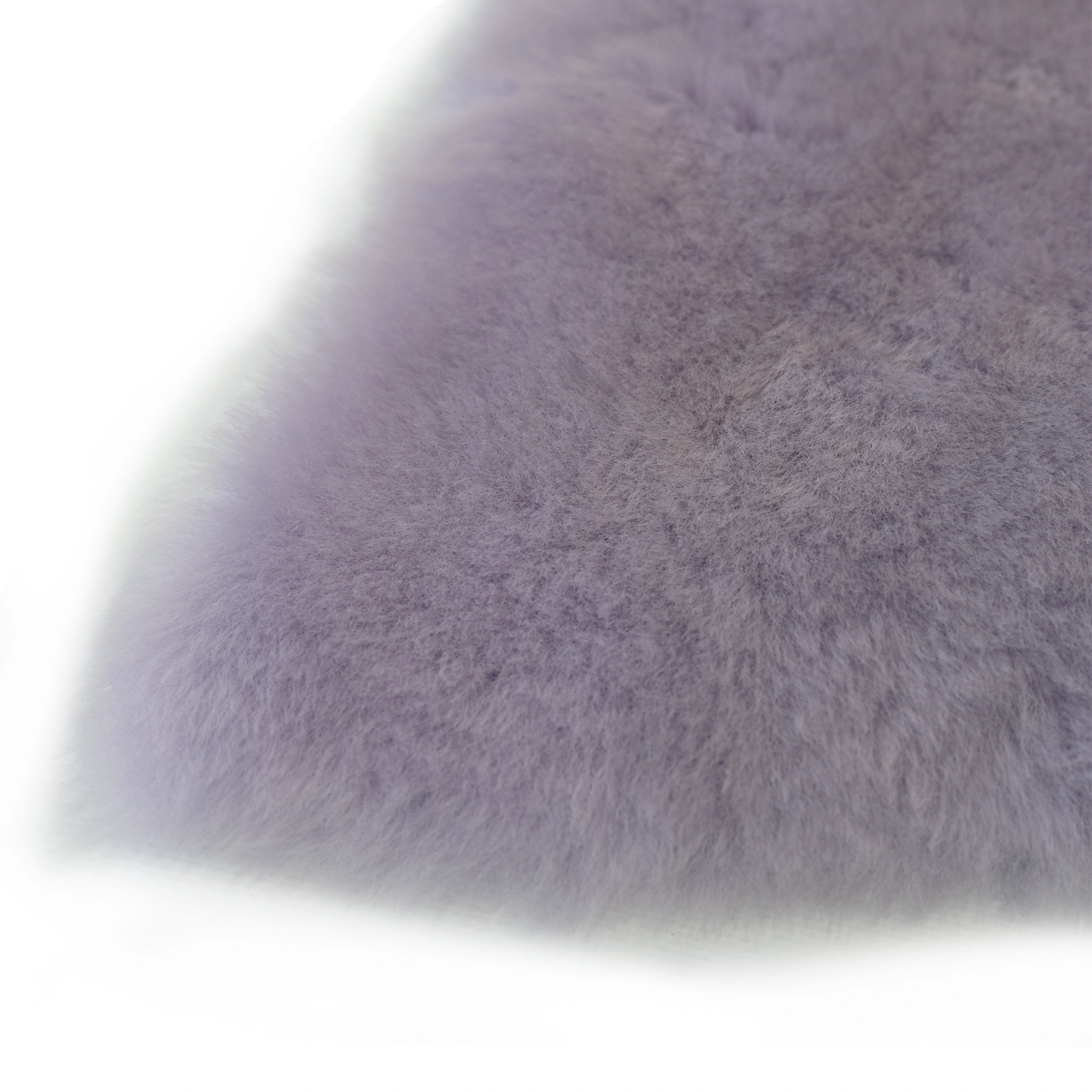 Luxurious Lambskin Rug Lavender Dream Australian Merino Baby