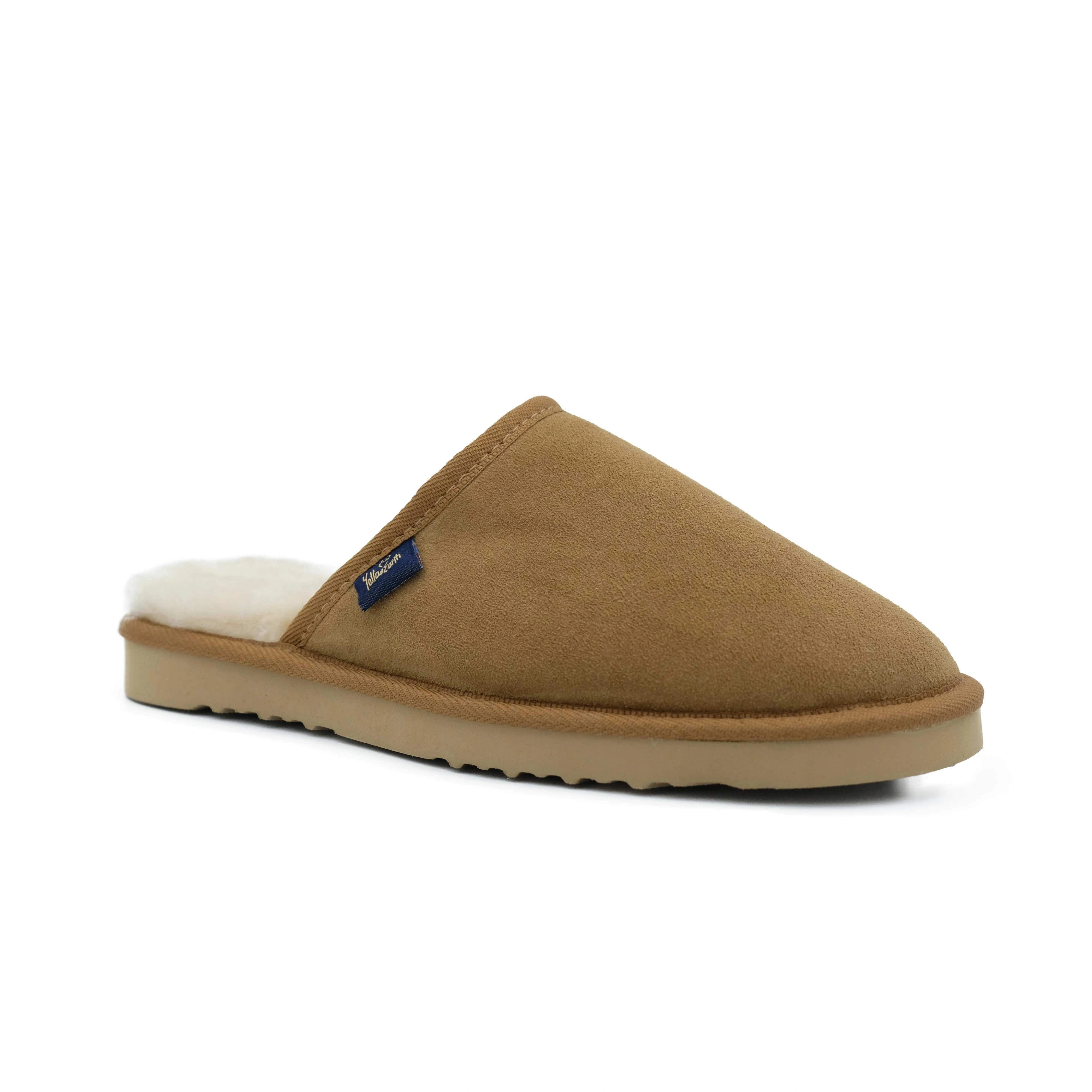 Genuine Aussie Sheepskin Scuffs: Warm, Cozy Comfort for Men – UGG Style.